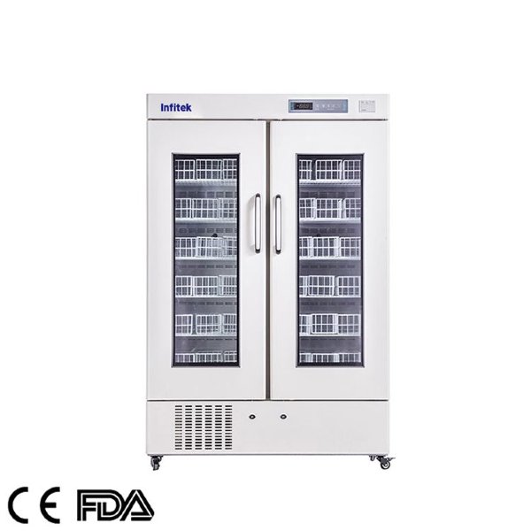 Двухдверный холодильник для банка крови BR4-660 BR4-1000